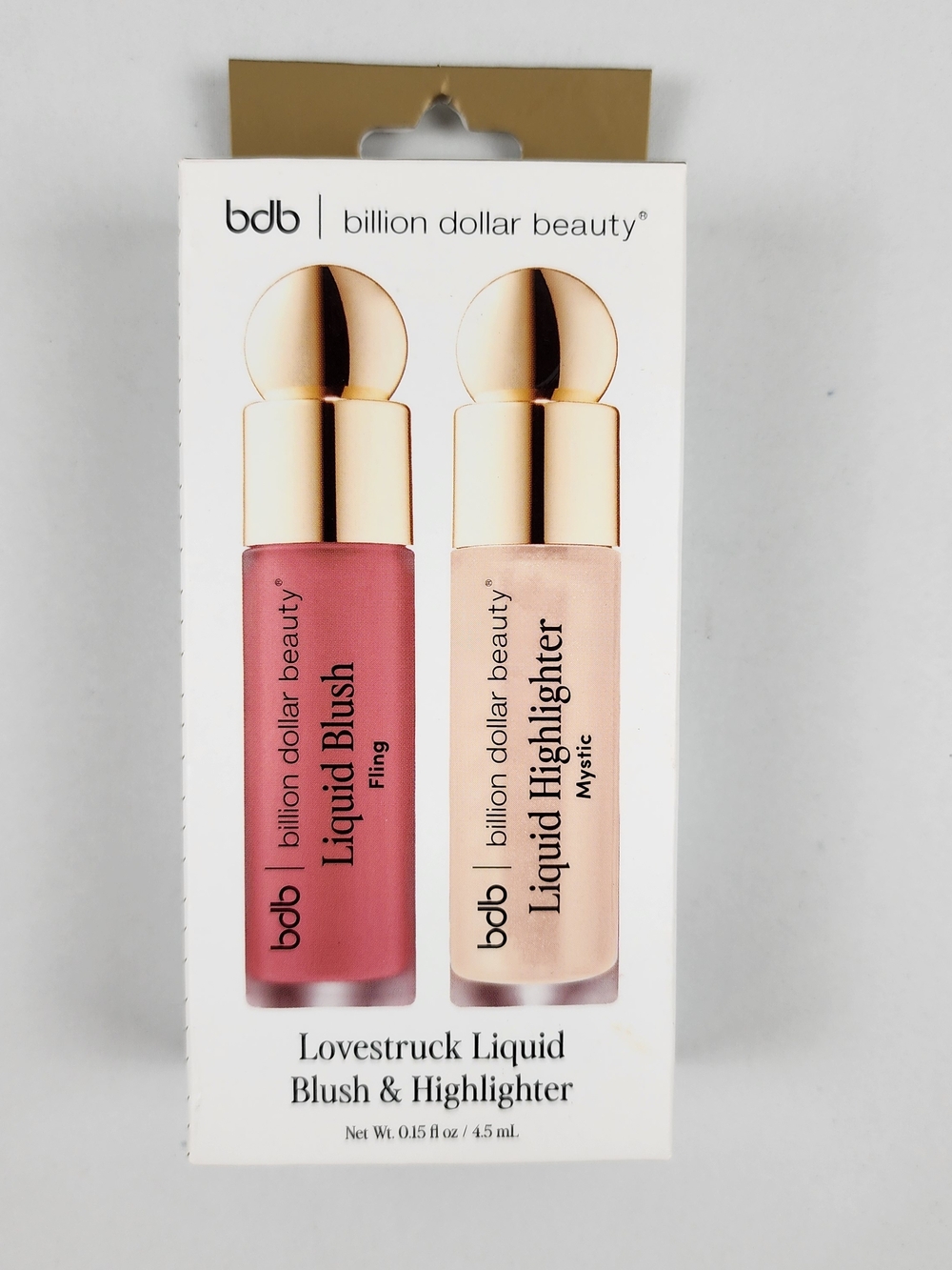bdb Billion Dollar Beauty Lovestruck Liquid Blush & Highlighter Fling & Mystic